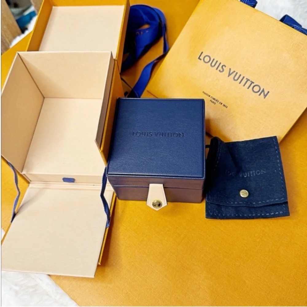 LOUIS VUITTON JEWELRY TRINKET BOX SET